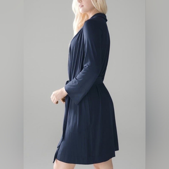 Soma Cool Nights Short Robe Medium/Small - Picture 3 of 9